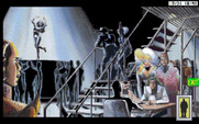 Rise of the Dragon for IBM PC/Compatibles - Taking a look around...