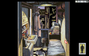 Rise of the Dragon for IBM PC/Compatibles - Starting the game in Blade's appartment.