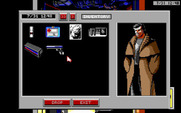Rise of the Dragon for IBM PC/Compatibles - Inventory screen.