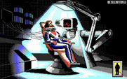 Rise of the Dragon for IBM PC/Compatibles - Karyn is in trouble.