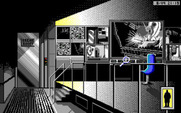 Rise of the Dragon for IBM PC/Compatibles - The security room.
