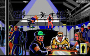 Rise of the Dragon for IBM PC/Compatibles - Inside the Dome.