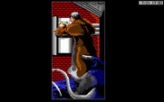Rise of the Dragon for IBM PC/Compatibles - The rats here are huge!