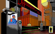 Rise of the Dragon for IBM PC/Compatibles - With proper credentials you can fool security.