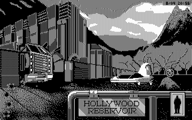 Rise of the Dragon IBM PC/Compatibles Screenshot: It's another shootout!