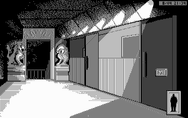 Rise of the Dragon IBM PC/Compatibles Screenshot: Quick, which way should I go?