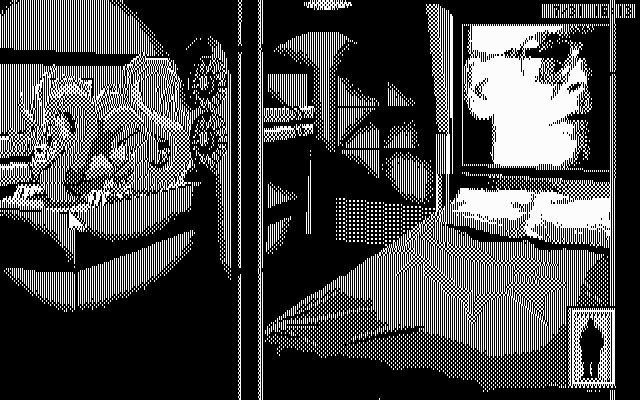 Rise of the Dragon IBM PC/Compatibles Screenshot: Anything of interest here?