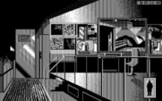 Rise of the Dragon for IBM PC/Compatibles - The security control room.