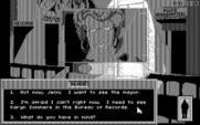 Rise of the Dragon for IBM PC/Compatibles - Talking with Jenni.