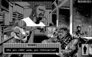 Rise of the Dragon for IBM PC/Compatibles - The bartender isn't very nice!