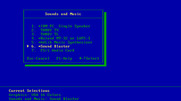 Rise of the Dragon for IBM PC/Compatibles - Sound card selection (16 color version).