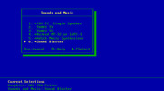 Rise of the Dragon for IBM PC/Compatibles - Sound card selection (256 color version).