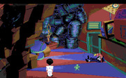 Leisure Suit Larry 1: In the Land of the Lounge Lizards for Amiga - The back of the bar...