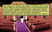 Leisure Suit Larry 1: In the Land of the Lounge Lizards for Amiga - The ceremony begins...
