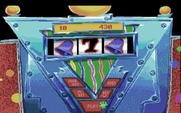 Leisure Suit Larry 1: In the Land of the Lounge Lizards for Amiga - A slot machine also allows you to win and lose money...