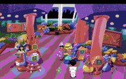 Leisure Suit Larry 1: In the Land of the Lounge Lizards for Amiga - Gamble here to earn some extra money...