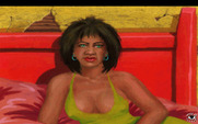 Leisure Suit Larry 1: In the Land of the Lounge Lizards for IBM PC/Compatibles - Closeup view.