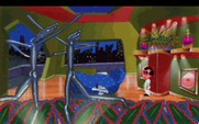 Leisure Suit Larry 1: In the Land of the Lounge Lizards for IBM PC/Compatibles - Entrance to the penthouse...