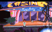 Leisure Suit Larry 1: In the Land of the Lounge Lizards for IBM PC/Compatibles - Outside the casino...
