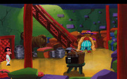 Leisure Suit Larry 1: In the Land of the Lounge Lizards for IBM PC/Compatibles - How do I get past the guy guarding the stairs?
