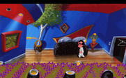 Leisure Suit Larry 1: In the Land of the Lounge Lizards for IBM PC/Compatibles - The doll blows away!