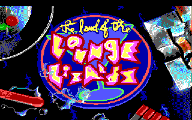 Leisure Suit Larry 1: In the Land of the Lounge Lizards IBM PC/Compatibles Screenshot: Title screen 2.