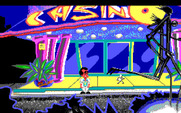 Leisure Suit Larry 1: In the Land of the Lounge Lizards for IBM PC/Compatibles - The casino entrance.