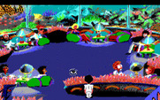 Leisure Suit Larry 1: In the Land of the Lounge Lizards for IBM PC/Compatibles - Inside the disco...