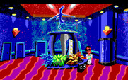 Leisure Suit Larry 1: In the Land of the Lounge Lizards for IBM PC/Compatibles - Top floor of the hotel.