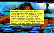 Leisure Suit Larry 1: In the Land of the Lounge Lizards for IBM PC/Compatibles - Handing the apple to Eve...