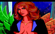 Leisure Suit Larry 1: In the Land of the Lounge Lizards for IBM PC/Compatibles - Closeup view of Faith.