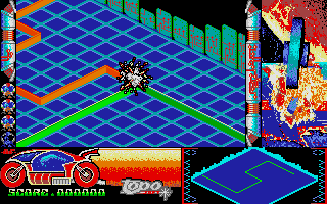 Zona 0 IBM PC/Compatibles Screenshot: Crash!