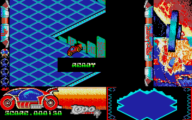 Zona 0 IBM PC/Compatibles Screenshot: Ready to start level two?