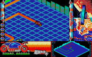Zona 0 for IBM PC/Compatibles - Gameplay; don't crash into walls!