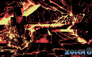Zona 0 for IBM PC/Compatibles - Title screen.