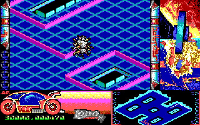 Zona 0 IBM PC/Compatibles Screenshot: Crash!