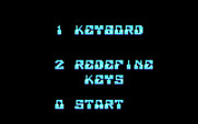 Zona 0 for IBM PC/Compatibles - Setup game input options, or press "0" to start.