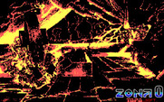 Zona 0 for IBM PC/Compatibles - Title screen.