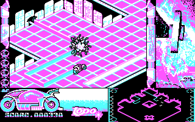 Zona 0 IBM PC/Compatibles Screenshot: Crash!