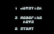 Zona 0 for IBM PC/Compatibles - Set up game controls, or press "0" to start...