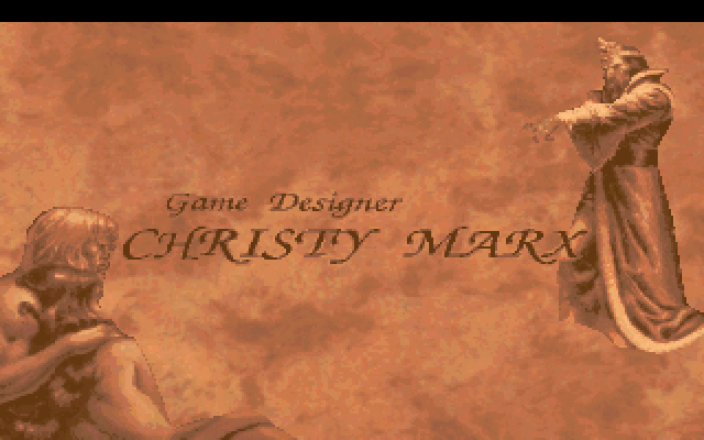 Conquests of the Longbow: The Legend of Robin Hood IBM PC/Compatibles Screenshot: Game introduction; one of the credits screens.