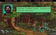 Conquests of the Longbow: The Legend of Robin Hood for IBM PC/Compatibles - First, some archery practice.