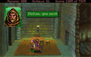 Conquests of the Longbow: The Legend of Robin Hood for IBM PC/Compatibles - Time for an escape!