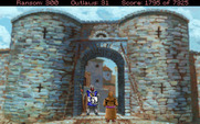 Conquests of the Longbow: The Legend of Robin Hood for IBM PC/Compatibles - In disguise again, I need to make my way to the castle...