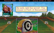 Conquests of the Longbow: The Legend of Robin Hood for IBM PC/Compatibles - Robin Hood wins the archery contest!