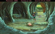 Conquests of the Longbow: The Legend of Robin Hood for IBM PC/Compatibles - Game start; each day in the game starts in Robin's cave.