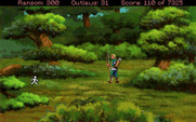 Conquests of the Longbow: The Legend of Robin Hood for IBM PC/Compatibles - Wandering through the woods...