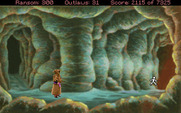 Conquests of the Longbow: The Legend of Robin Hood for IBM PC/Compatibles - This secret passage is useful...