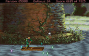 Conquests of the Longbow: The Legend of Robin Hood for IBM PC/Compatibles - Time to sneak into the monastary to rescue a prisoner...