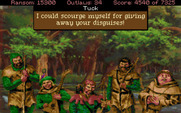 Conquests of the Longbow: The Legend of Robin Hood for IBM PC/Compatibles - You'll occasionally need to pick a strategy offered by your men.